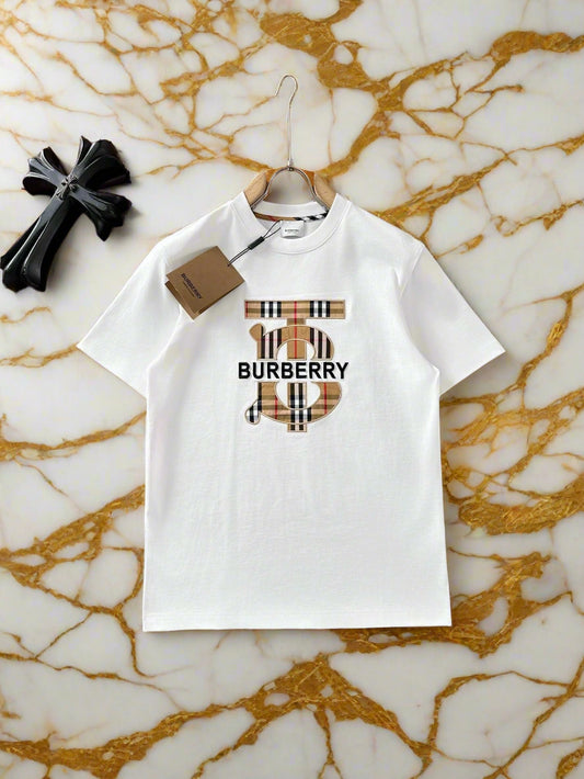 Бяла тениска Burberry