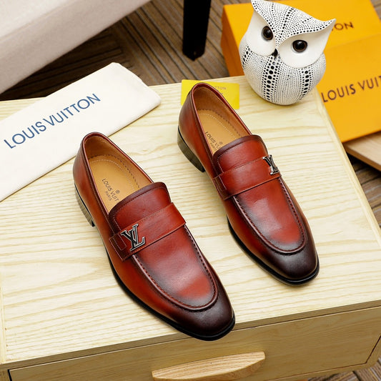 Кафяви обувки Louis Vuitton